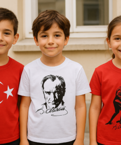 Alternative view of ay yıldızlı çocuk tişörtü
