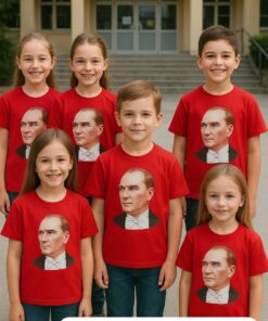 Atatürk baskılı çocuk tişörtü